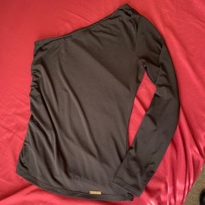 Like New Michael Kors One Shoulder Dressy Shirt